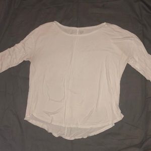 Plain White Long Sleeve Tee